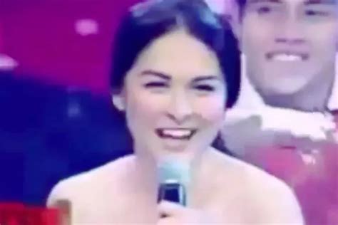 marian rivera nip slip|Excruciating moment pop stars boob pops out live on kids TV in。